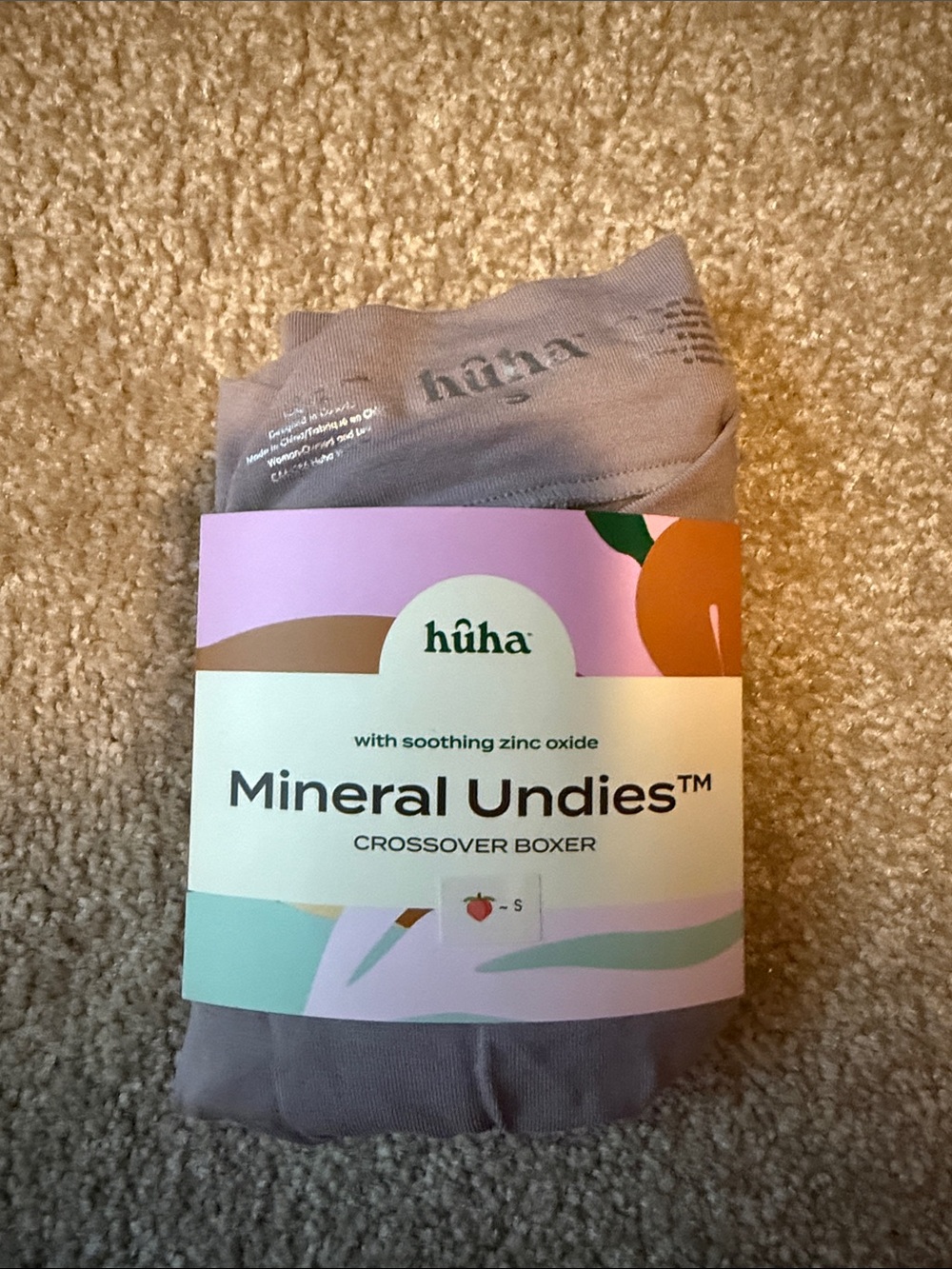 Huha Mineral Undies™ Crossover Boxer - Dusty Mauve